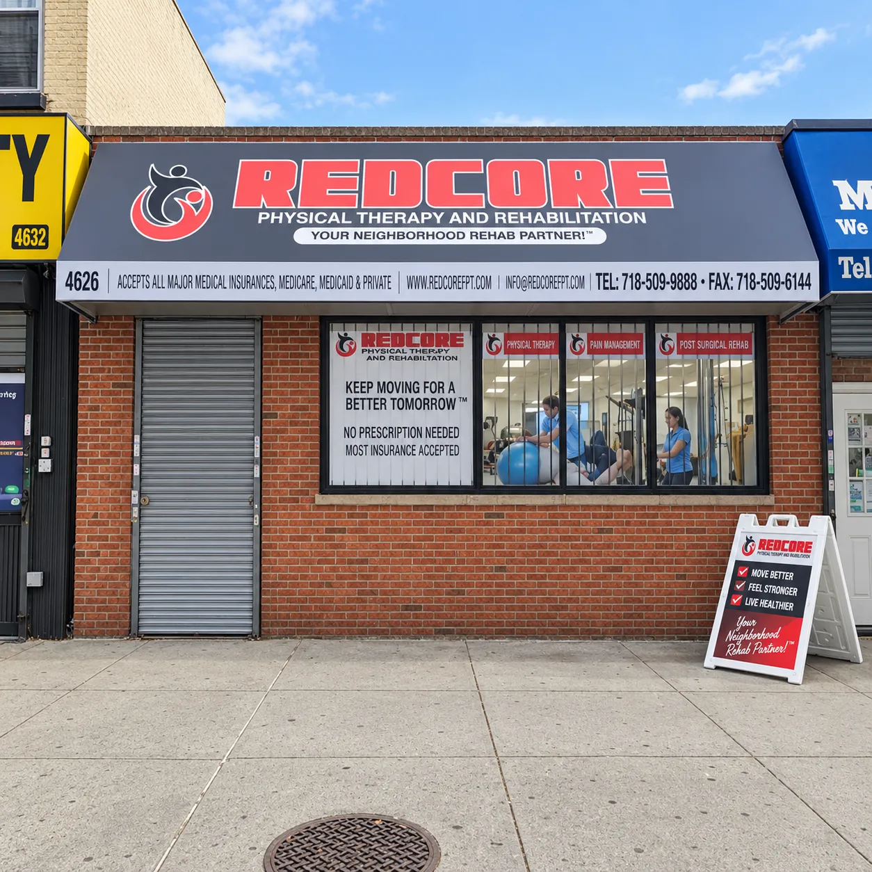 La clínica de RedCore en El Bronx.
